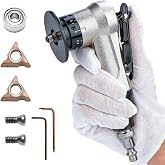 Air Pneumatic Chamfer Tool for Metal, Deburring and Beveling Tool, Mini Handheld Chamfering Machine for Steel Edge and Inner Holeg