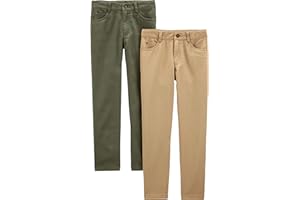 Simple Joys by Carter's Baby-Boys 2-Pack Twill Pants
