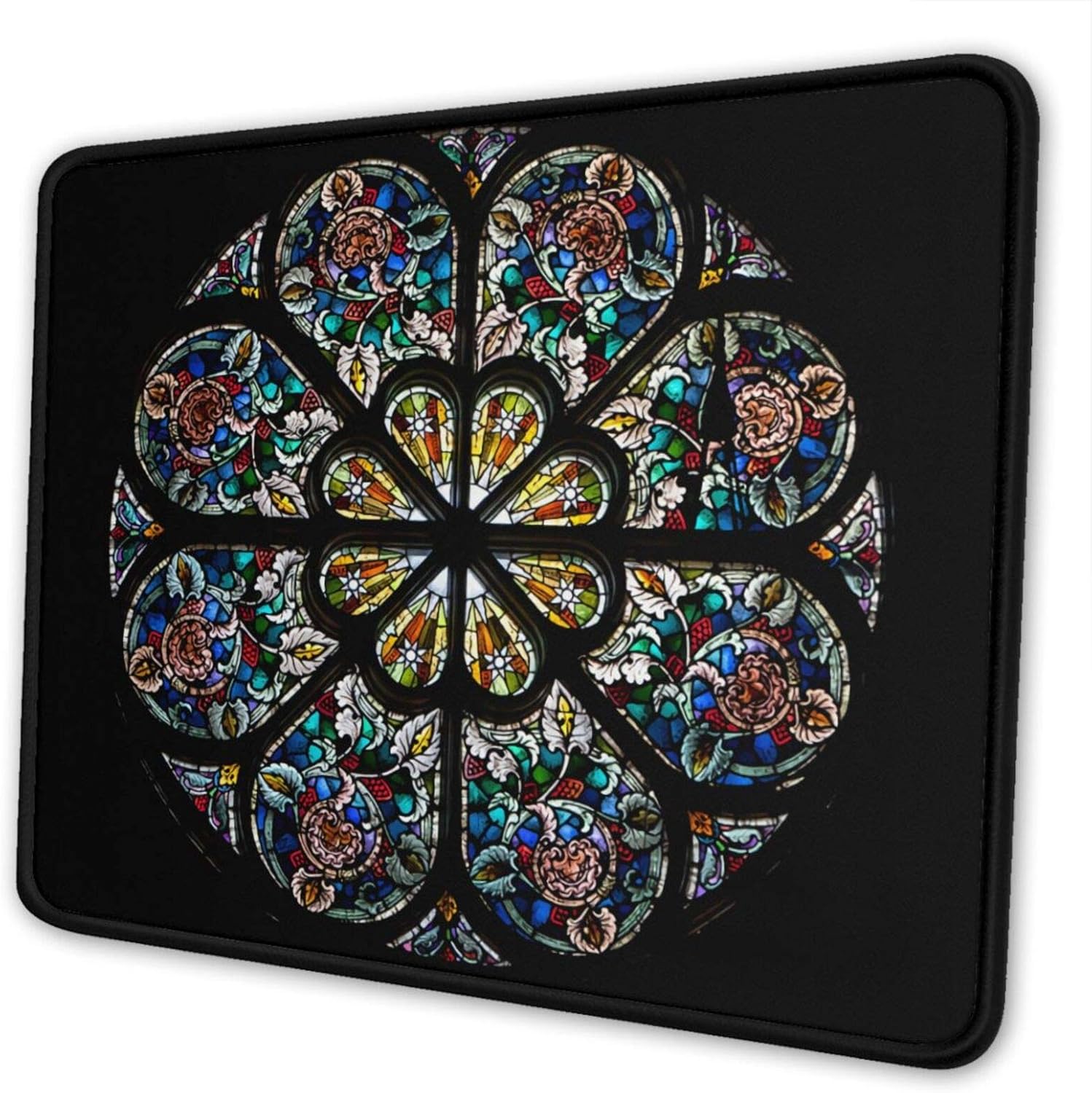 Stained Glass Mouse Pad Premium Pad NonSlip Rubber Base