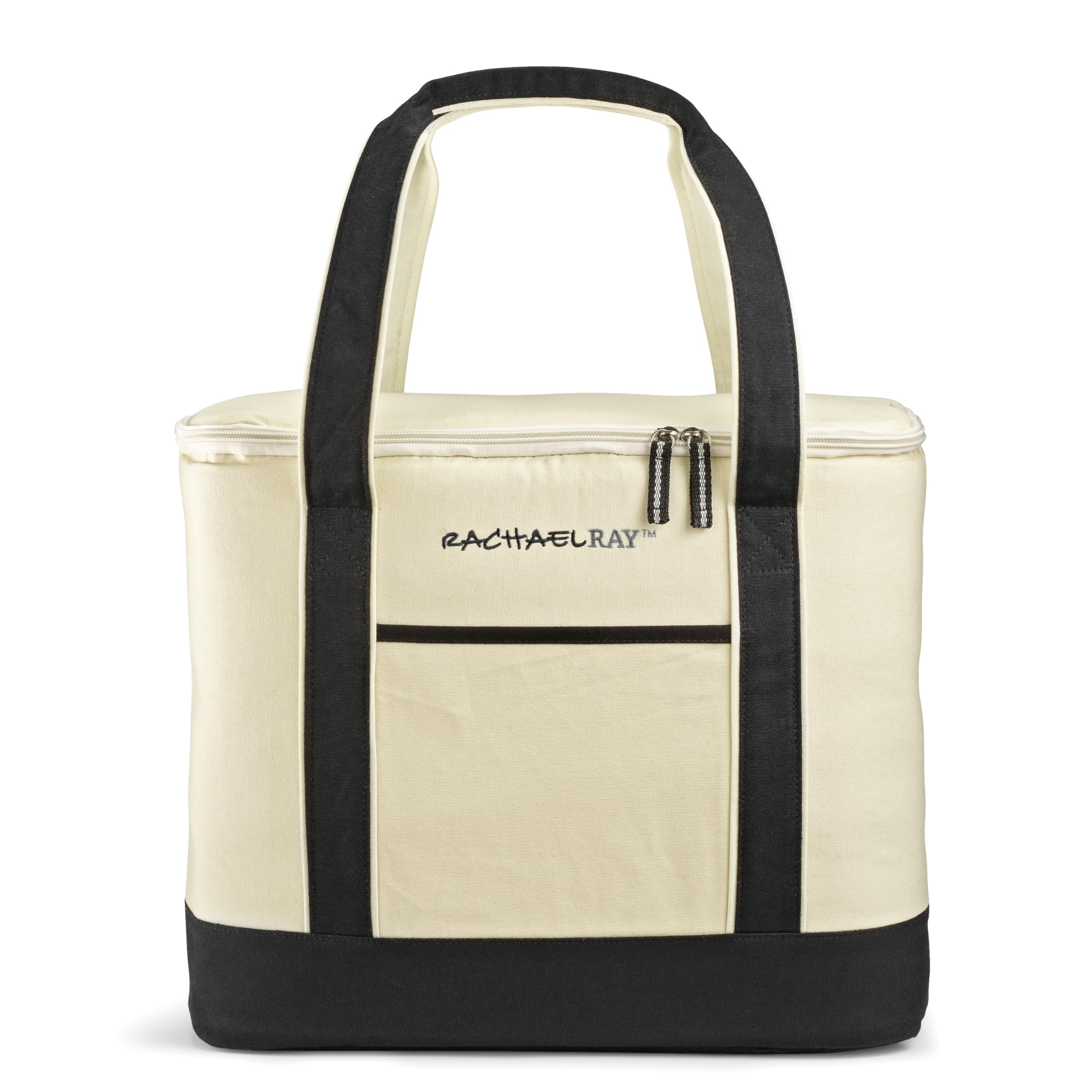 Photo 1 of Rachael Ray Insulated Thermal Canvas Tote, Ivory