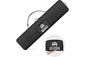 OutdoorMaster Snowboard Bag - 900D Water Resistant Snowboard Travel Bag with Shoulder Strap, Foldable Storage Design