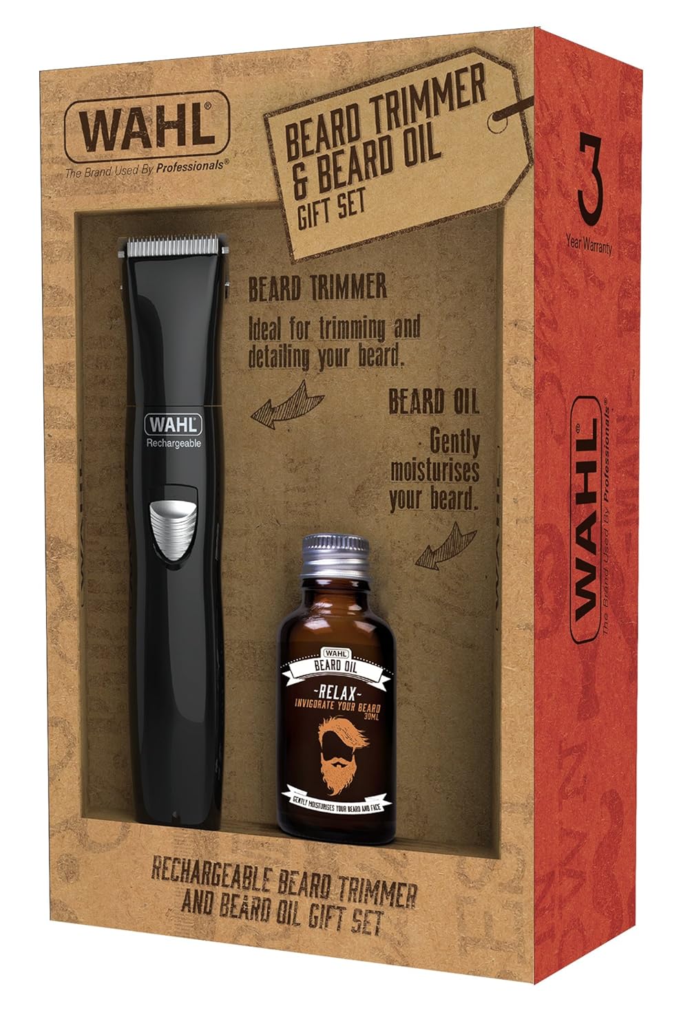 beard trimmer gift set