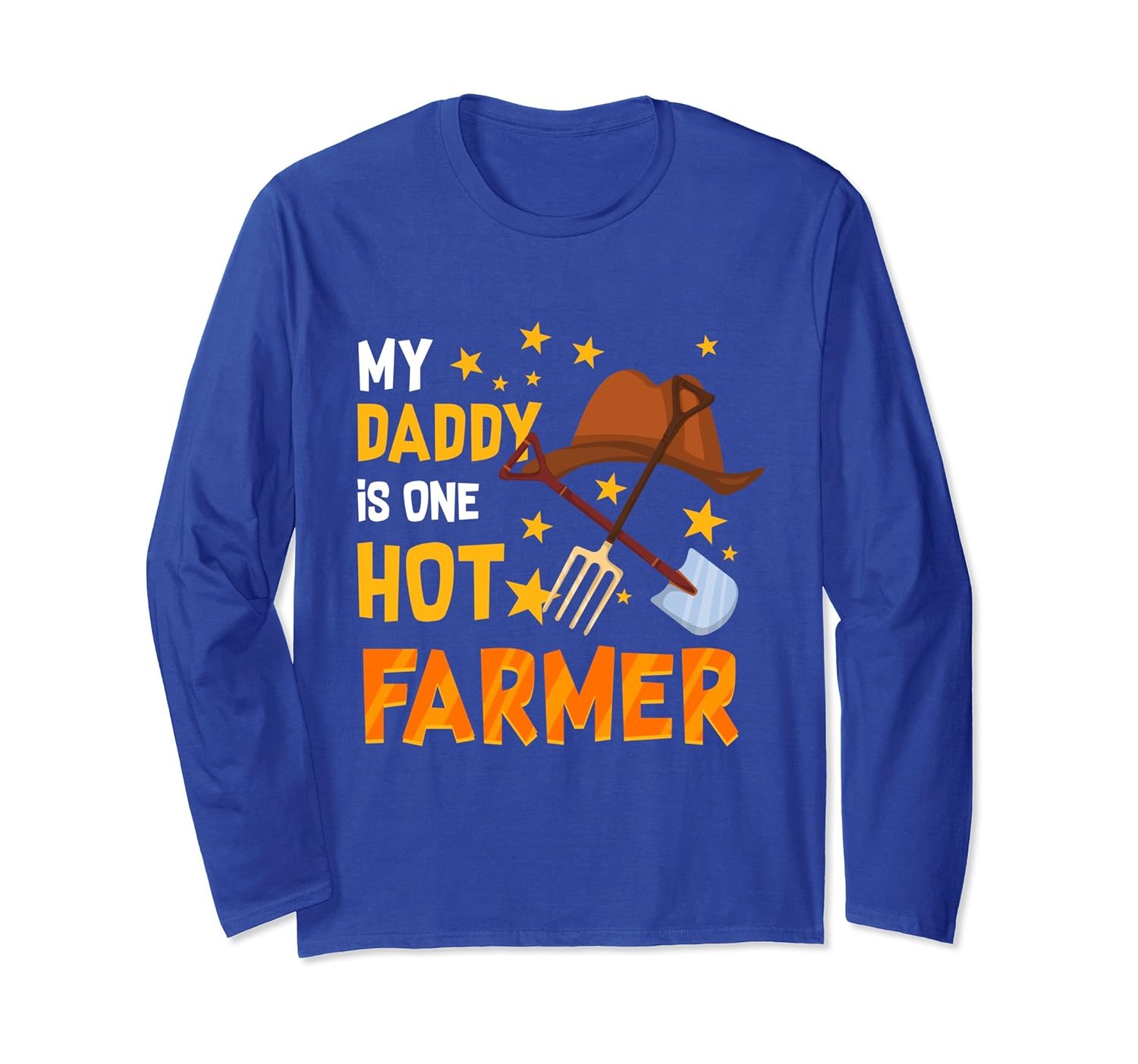 My Daddy Is One Hot Farmer T-Shirt Son Daughter-anz