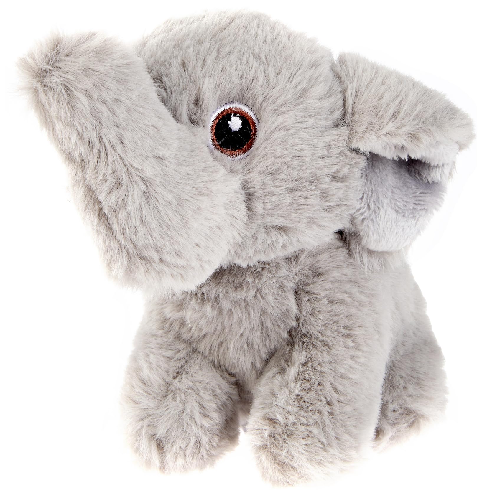 Aurora, 35067, Eco Nation Mini Elephant, 5In, Soft Toy, Grey