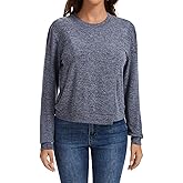 Sosolism Women's Nursing Shirts Long Sleeve Breastfeeding Tops