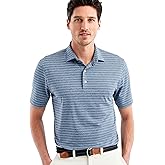 johnnie-O Newton Striped Polo Lake/M