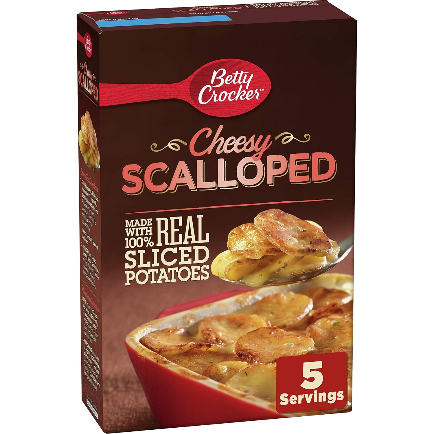 Betty crocker scalloped potatoes - cheesy Skin-on (016000406704)
