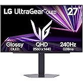 LG Gaming Monitor Ultragear OLED 27GX704A-B 27-inch/WQHD (2560 x 1440) / 240Hz / 0.03ms /DCI-P3 98.5% / Display HDR True Blac