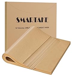 SMARTAKE 200 Pcs Parchment Paper Baking