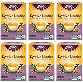 Yogi Egyptian Licorice Tea, 16 Tea Bags (6 Pack)