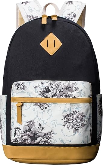 floral bookbag