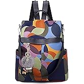 COFIHOME Backpack Purse for Women Anti-theft Bag Waterproof Small Nylon Lightweight Backpack College Bookbag Shoulder Bag Travel Bag