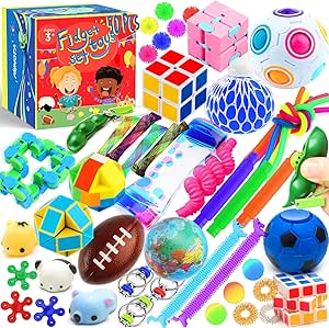 Amazon.com: Sensory Toys Set 50 Pack 