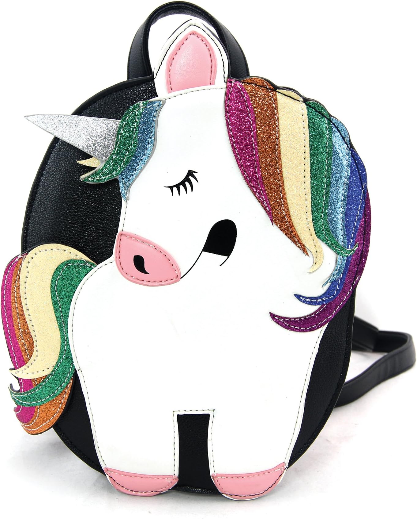 Sleepyville Critters - Glittery Unicorn Mini Backpack
