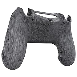 eXtremeRate Brushed Silver PatternSoft Touch Game