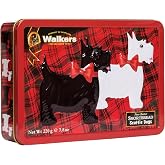 Walker's Shortbread Scottie Dog Shaped Cookies, Pure Butter Shortbread Cookies, 7.8 Oz Gift Tin
