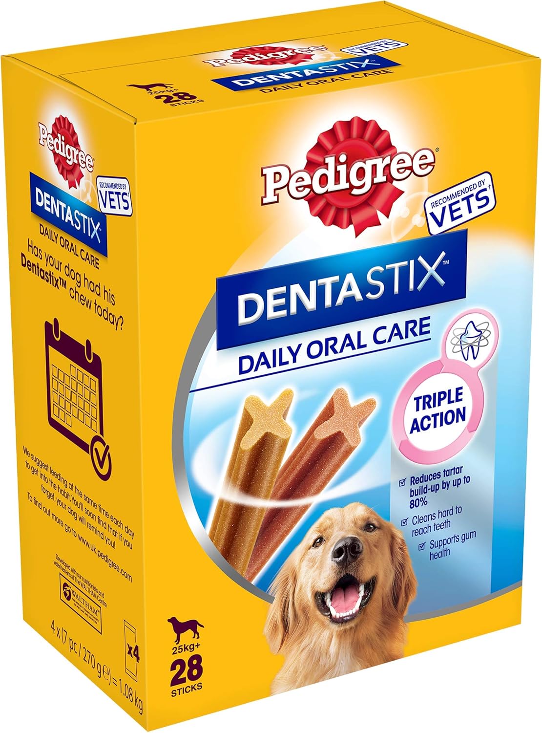 Pedigree Dentastix Daily Dental Care Chews, Large Dog Treats from 25
