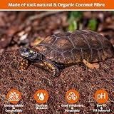 Riare 2 Pack Natural Coconut Fiber Substrate for Reptiles Terrarium Bedding view 3