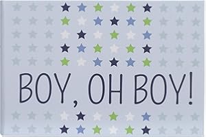 Malden International Designs Boy Oh Boy Baby Brag Book, 1-Up, 40-4x6, Blue