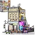 Funwhole Skate-Shop Lighting Building-Bricks Set - Street Fusion City Skate Store Collection LED Light Modular Building Kit 1