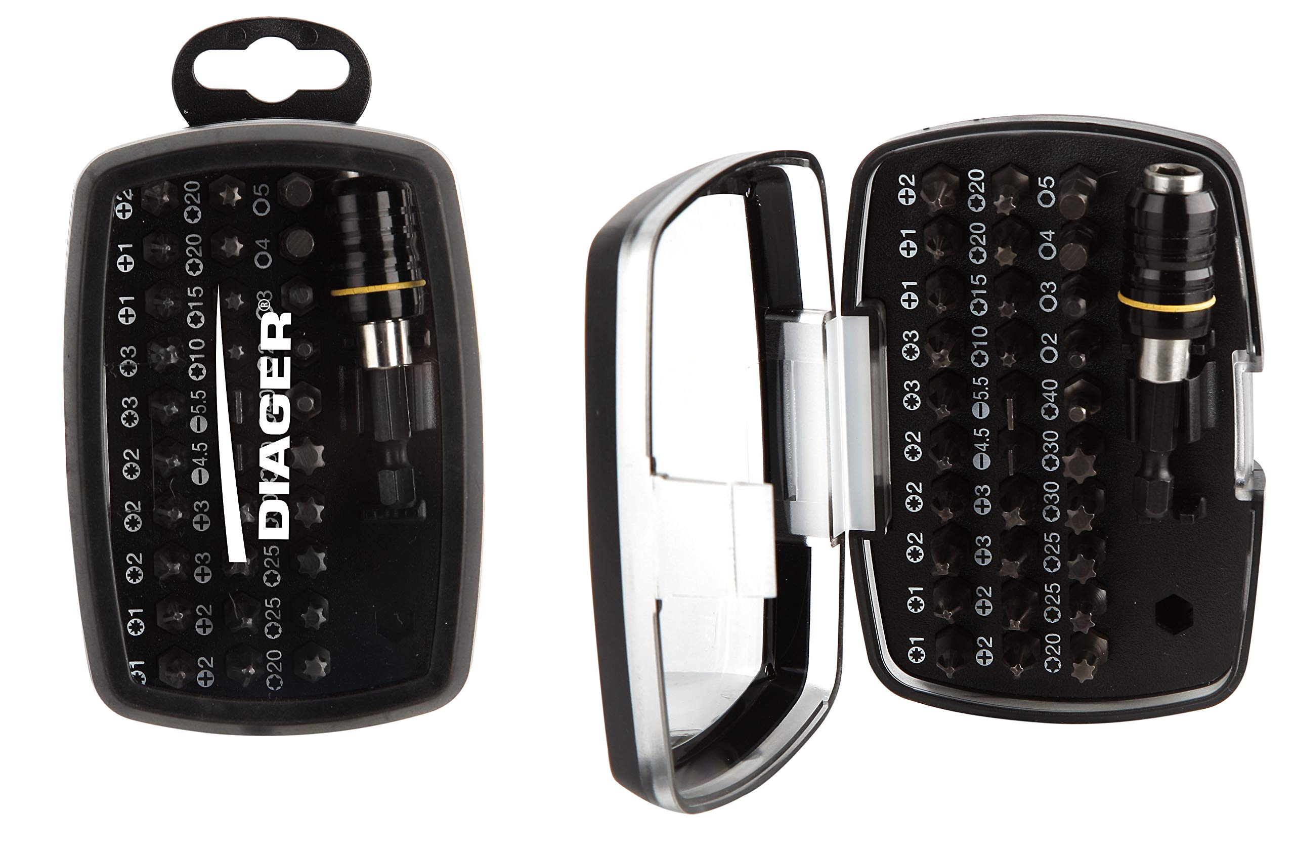 Diager – 31 Piece Screw Box + 1 Bit Holder