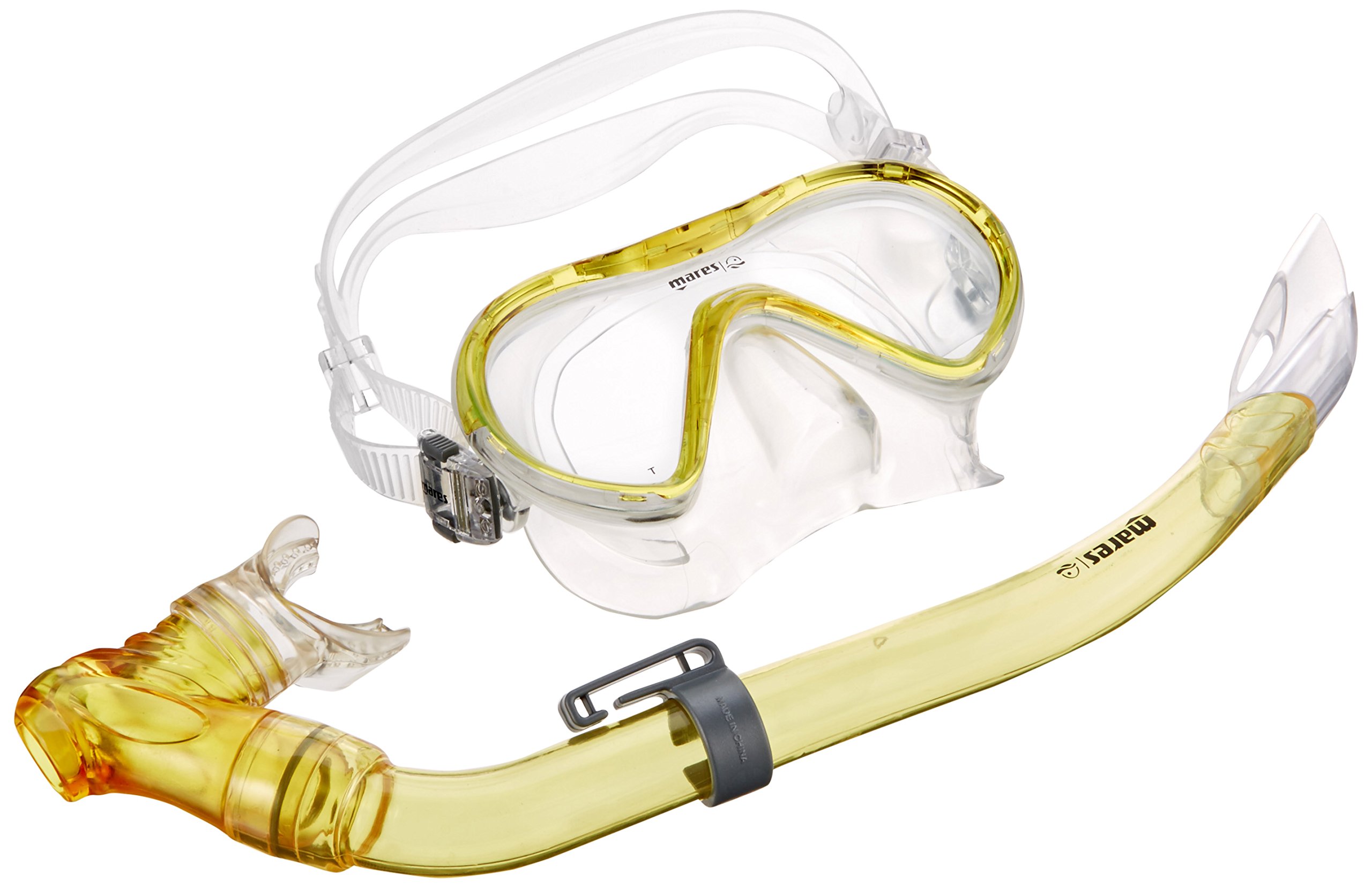 Mares Mask Plus Snorkel Seahorse Diving Kit - Transparent/CL, GURYLCL