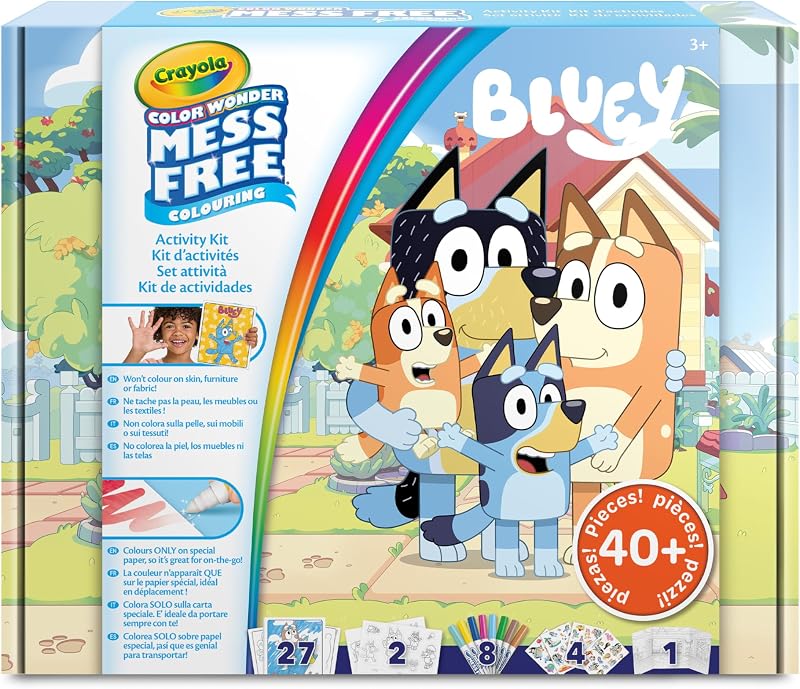 - Color Wonder, Activity Set 40+ pièces, avec des Pages à colorier