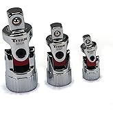 Titan 85505 3-Piece Auto Flex Universal Joint Socket Set