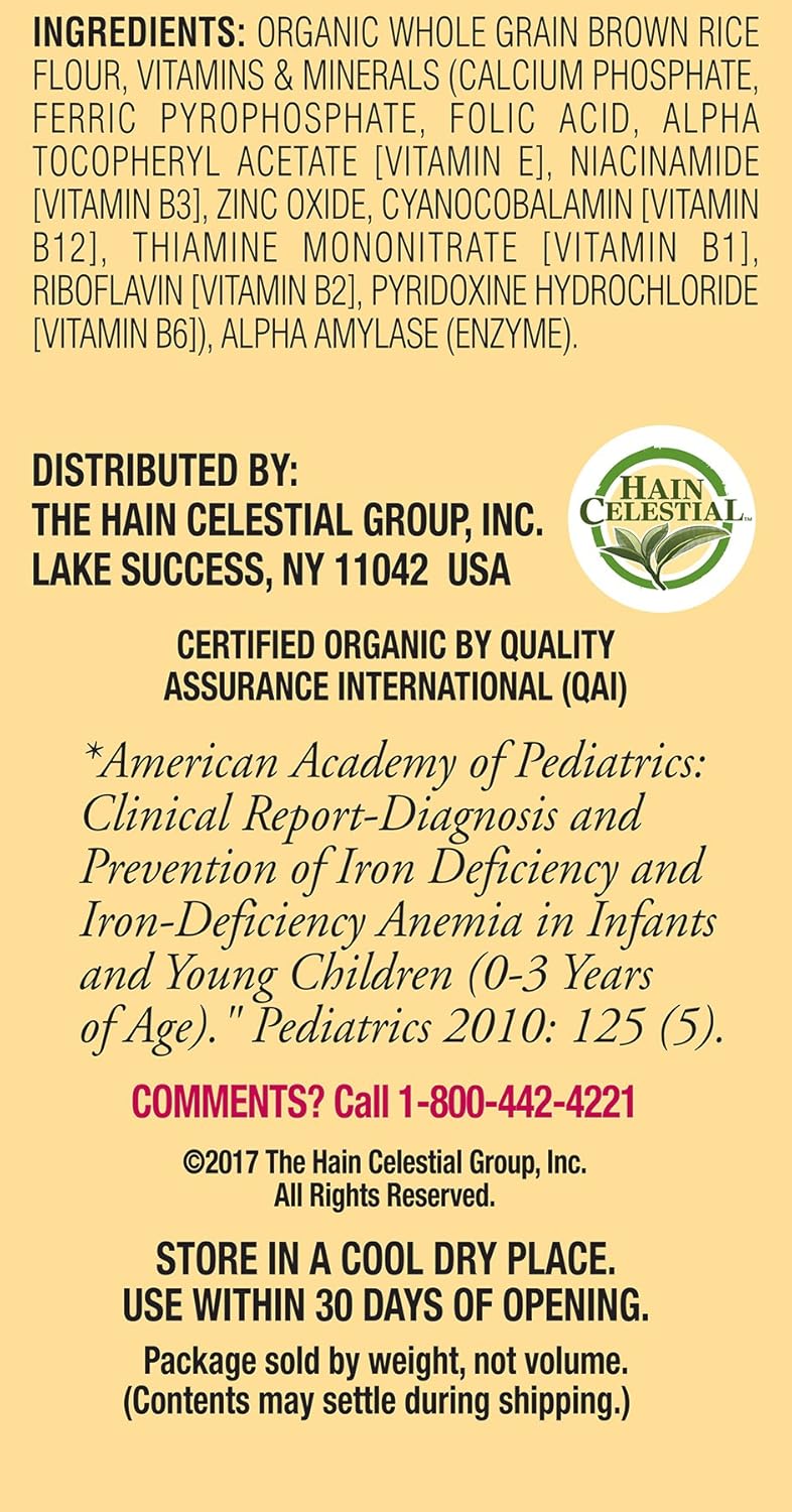 earth's best organic cereal