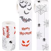 Halloween Party Supplies - 2 Rolls Toilet Paper - Halloween Party Decorations for Adults
