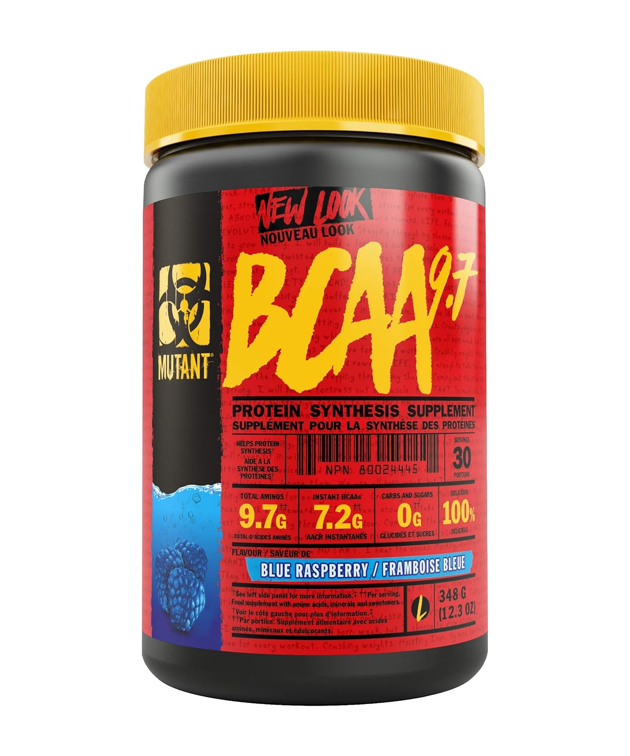 Mutant BCAA 9.7 Blue Raspberry Powder, 348 g Amazon.co.uk Health & Personal Care