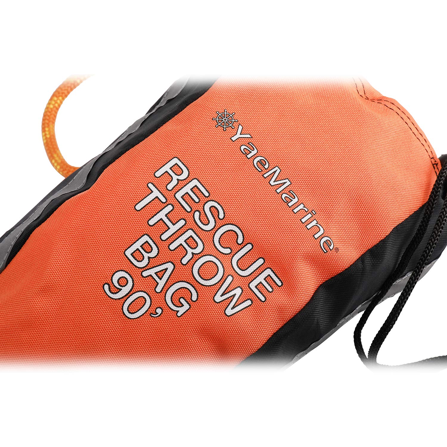 Rescue Throw Bag 90Ft Long Safety Rope For Boating Kayaking Ice Fishing