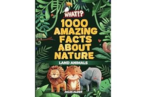 WHAT!? 1000 Amazing Facts About Nature: Land Animals – Jaw-Dropping Truths from the Wild Side of Earth