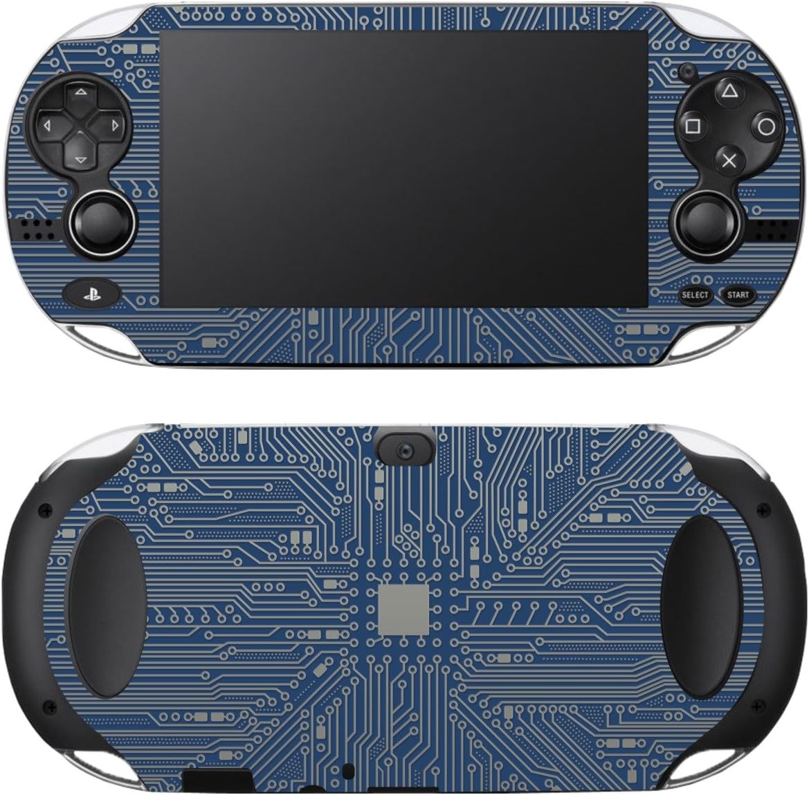 'Disagu SF 102302 _ 843 Designer Skin for Sony Playstation Vita – motif board Blue Clear