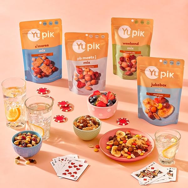 YUPIK COCO ALMOND CRUNCHY BITES, 4 OZ, GLUTEN-FREE, KOSHER, NON-GMO, MAPLE GLAZED SNACK, COCONUT CLUSTERS WITH ALMONDS, CHOCOLATE QUINOA PUFFS & PUMPKIN SEEDS, NUTRITIOUS HEALTHY SNACKS