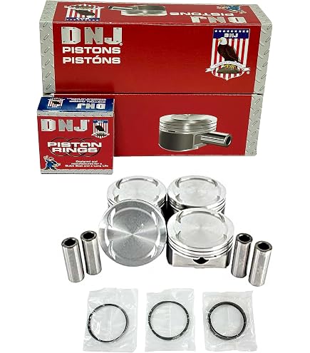 DNJ PR422.20 Piston Ring Set – .020 Oversize (.50mm), For 1990-2004 Ford/Mercury/Mazda 4.0L V6 SOHC/OHV