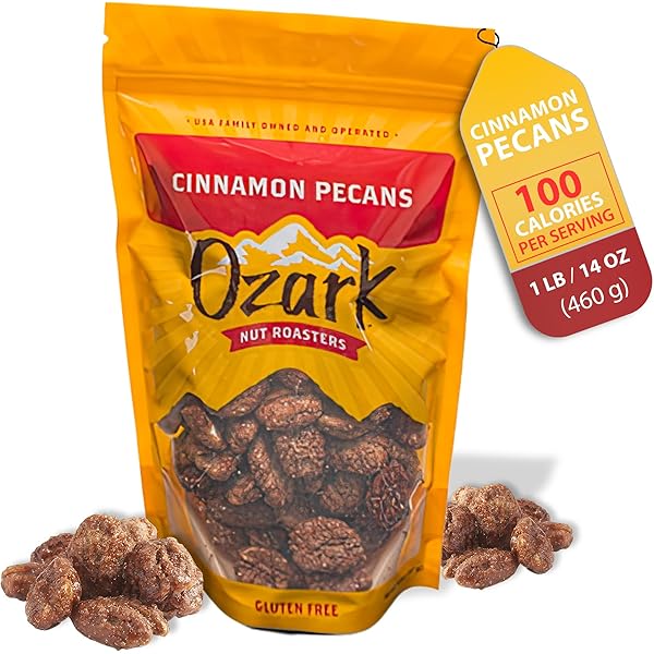 ナッツ Amazon.com : OZARK NUT ROASTERS, Salted Caramel Cashews, Flavored