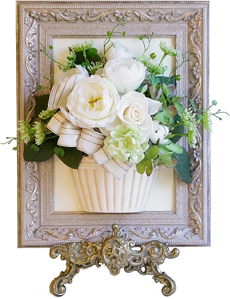 Amazon Amazon Co Jp 限定 ホワイトローズとレースフラワーの花絵 カントリーマム Country Mom 相澤紀子 造花 オンライン通販 Amazon Amazon Co Jp 限定 ホワイトローズとレースフラワーの花絵 カントリーマム Country Mom 相澤紀子 造花 オンライン通販