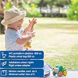Care Plus TravelJohn Disposable Urinal 3-Pack LIQSORB Pouch Unisex Collar view 3