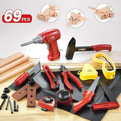 NextX 69PCS Kids Tool Set with Electric Drill Panama Ubuy