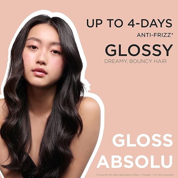 KERASTASE GLOSS ABSOLU HIGH-SHINE ANTI-FRIZZ SHAMPOO – CLEANSES & REVEALS ULTIMATE SHINE, FOR GLOSSY & BOUNCY HAIR, 8.45 FL OZ