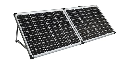 enjoysolar Solarkoffer faltbare Solarmodule einfach plug and load (100W (2 * 50W))