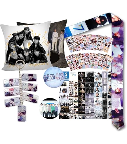 Amazon.com: KPOPBP 樂 Rock Star Album Merch Gift Box Set 110 PCS