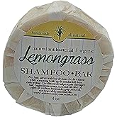 Amish Country Lemongrass Shampoo Bar, Energizing & Refreshing Hair Care, All Hair Types, Refreshing Lemongrass essential oil,
