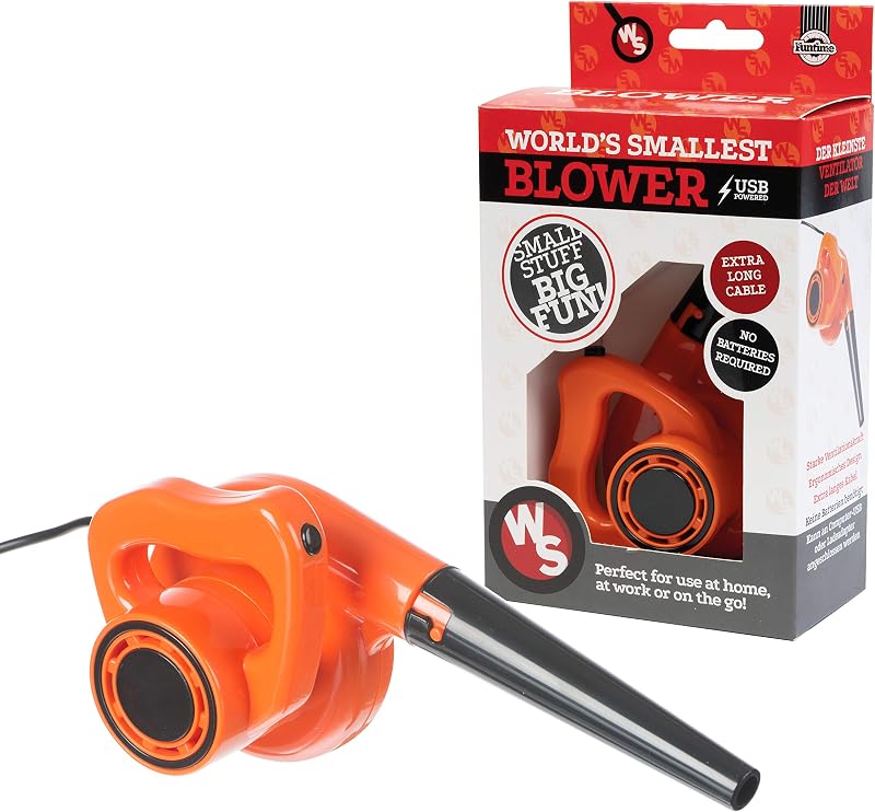 Funtime Gifts EG7910 World's Smallest Desktop Blower USB Powered