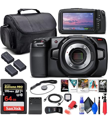 Amazon.com : Blackmagic Design Pocket Cinema Camera 4K