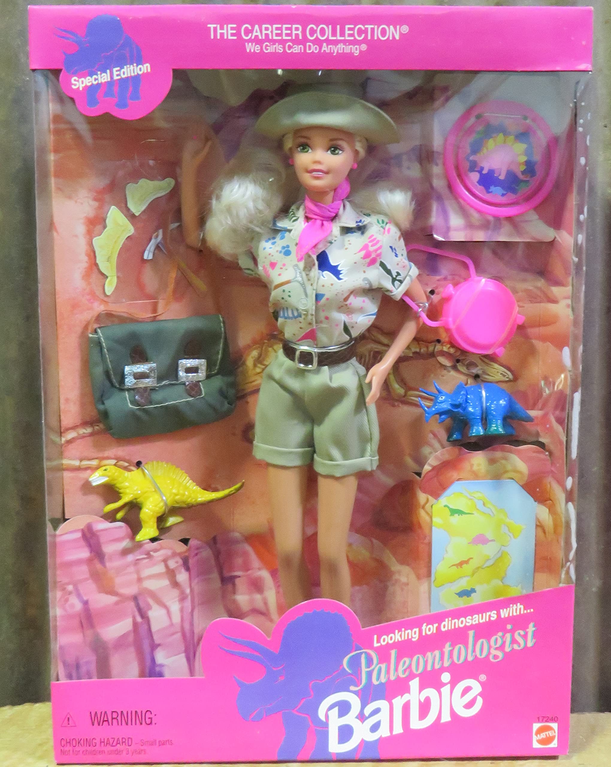 Barbie Doll Paleontologist Special Edition Blond - The Career Collection