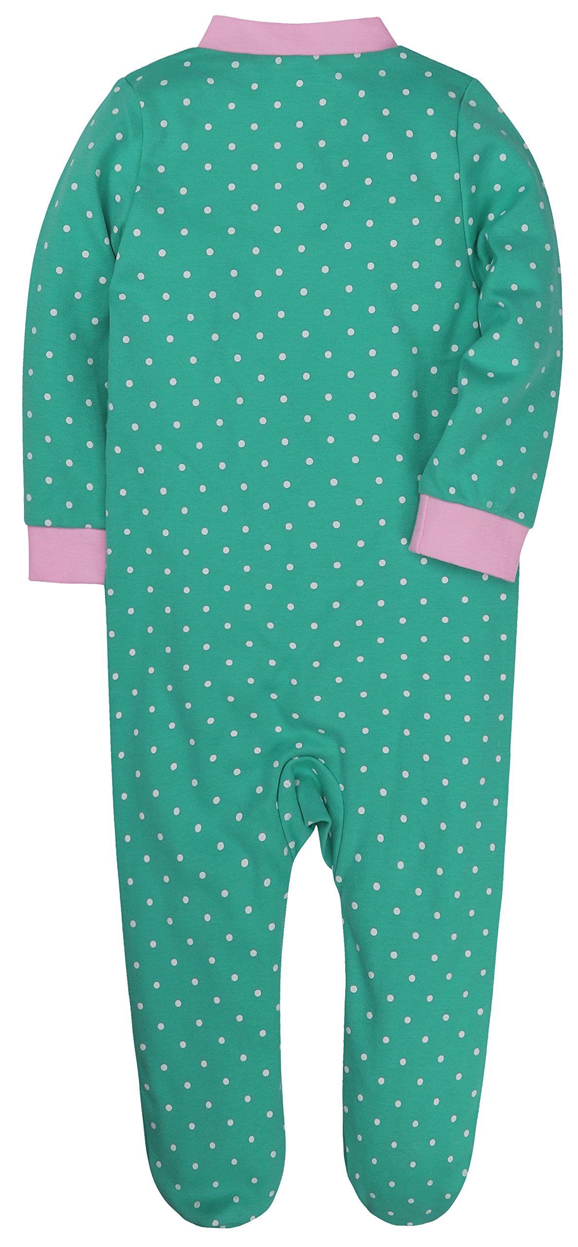 HONGLIN Baby's 2Pack Footed Pajamas Boys Girls Footies Sleepers Long