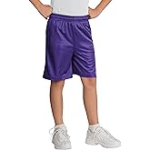 Hat and Beyond Kids Mesh Shorts Basketball PE Athletic Casual Sports Uniforms Jersey