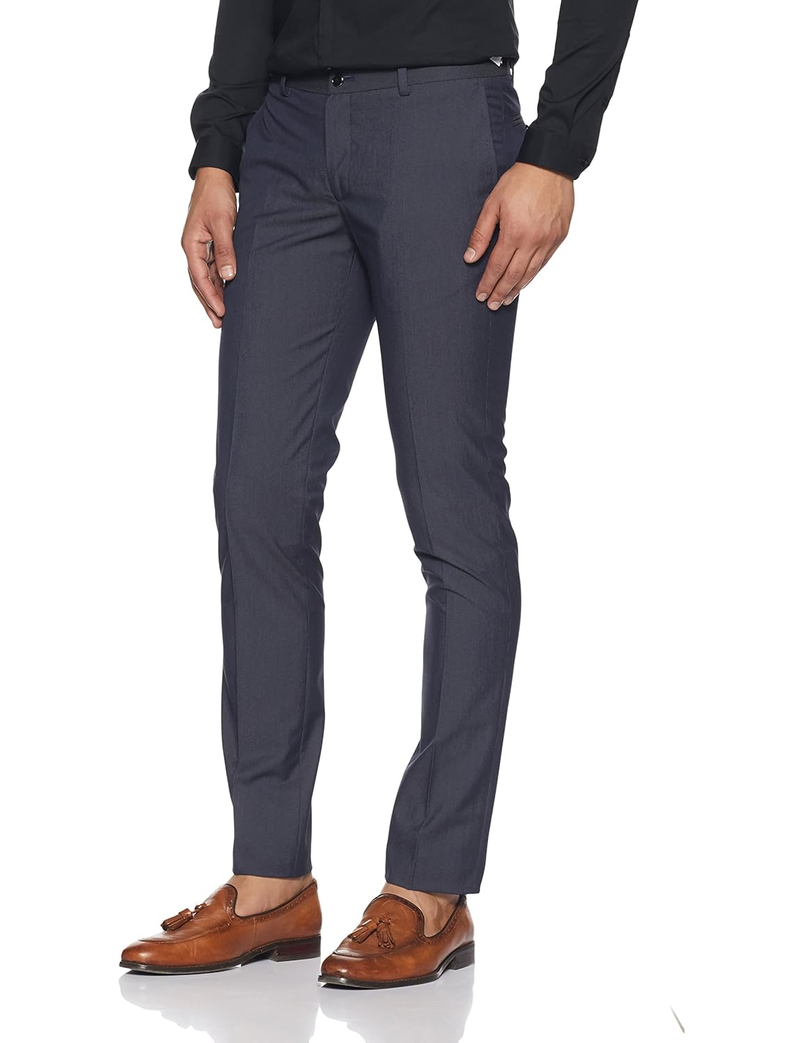 blackberrys men's slim fit formal trousers